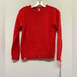 Textured Sweater - LEGO Collection x Target red